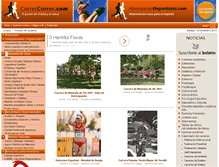 Tablet Screenshot of alimentaciondeportistas.com